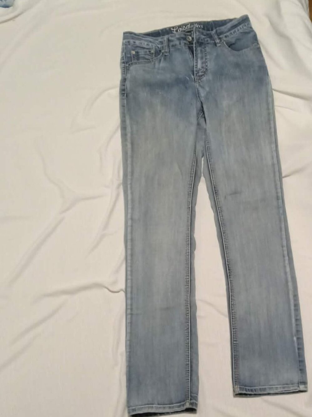 The perfect Lois Denim straight legs blue jeans size 30